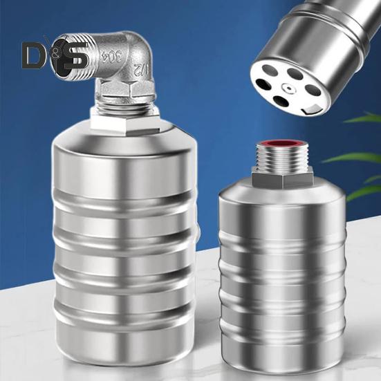 Automatic Float Valve Fully Automatic Food Grade Material Hard Shell High Reliability No Electricity Water Level Control 304 Stainless Steel Water