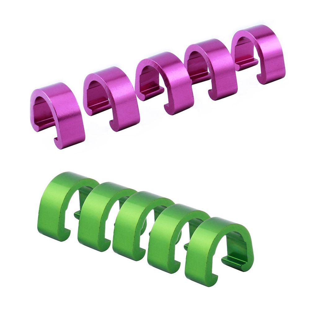 Аксессуары для шлангов Пряжки для тормозных тросов/линий C-образные зажимы Застежки-пряжки C-образной формы Чехол для тросов переключателя передач