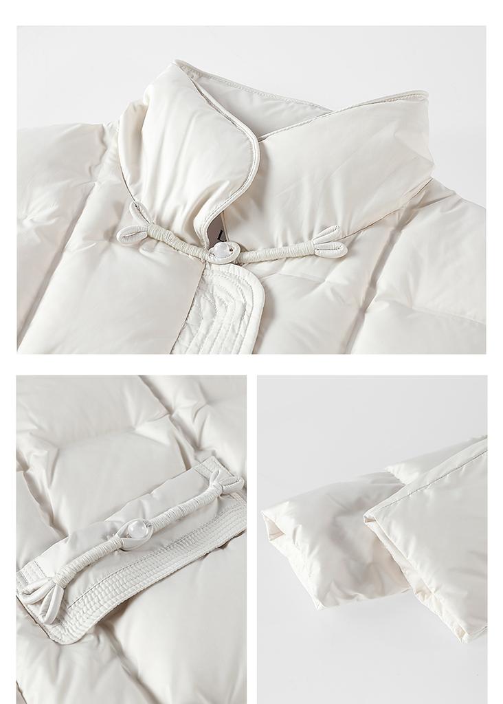 Lagogo Lago Valley's new versatile, comfortable, and soft Chinese style down jacket