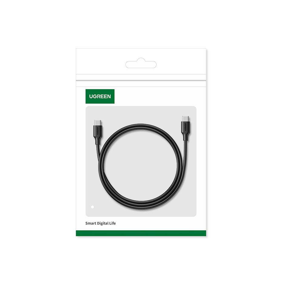 Ugreen Premium 100W USB-C Fast Charging Cable, 5A, 480Mbps, 1.5m - Black
