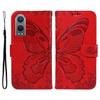 For OnePlus Nord CE4 Lite 5G/Oppo K12x 5G (China) Case Butterfly Pattern Leather Wallet Phone Cover