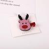 Christmas Baby Hair Clips: Cute Santa Cartoon Set