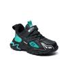 Kids' Waterproof Non-Slip Leather Sports Shoes with Magic Strap for Boys