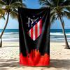 Atletico Madrid Beach Towel Quickdry Soft Microfiber Comfortable Lightweight