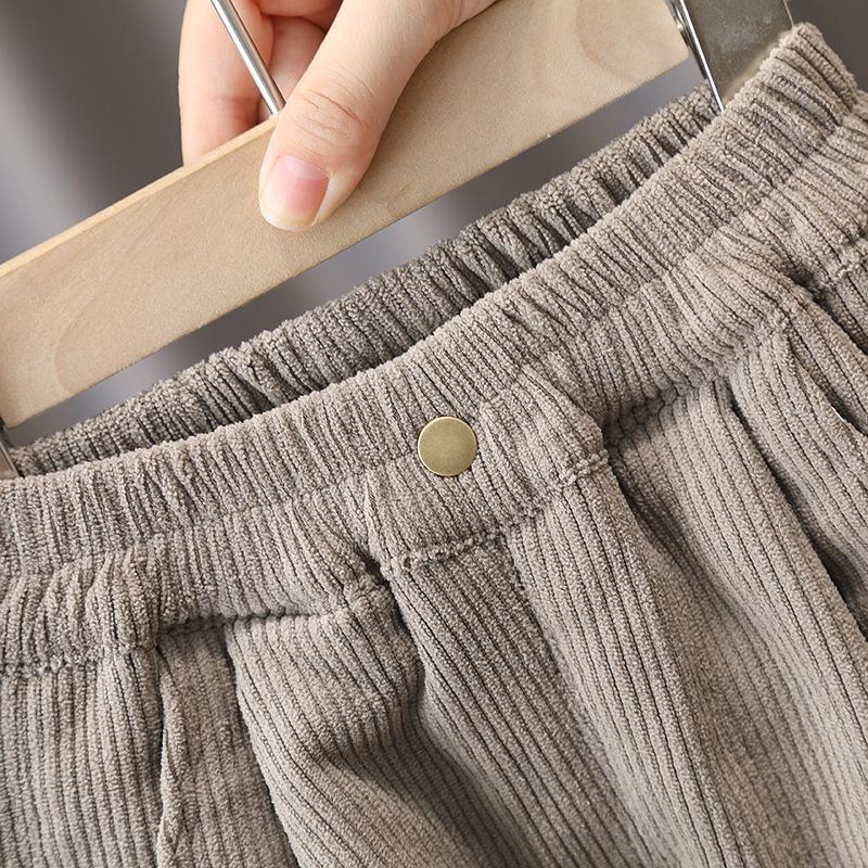 Вельветовые брюки для мальчиков с бархатной подкладкой: Уютно, стильно и тепло для осени и зимы