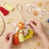 Material Kit Flower Tassel Hanging Handmade Moon Festival Pendants  Holiday Gift