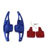 Pair Car Auto Steering Wheel Shift Paddle Extender Stickers Aluminum for 2015-up Ford Focus Kuga, +Ecosport, + Escape