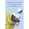 Reflective Dog Raincoat with Clear Hood, Waterproof 4-Legged Pet Rain Jacket for Small Medium Dogs