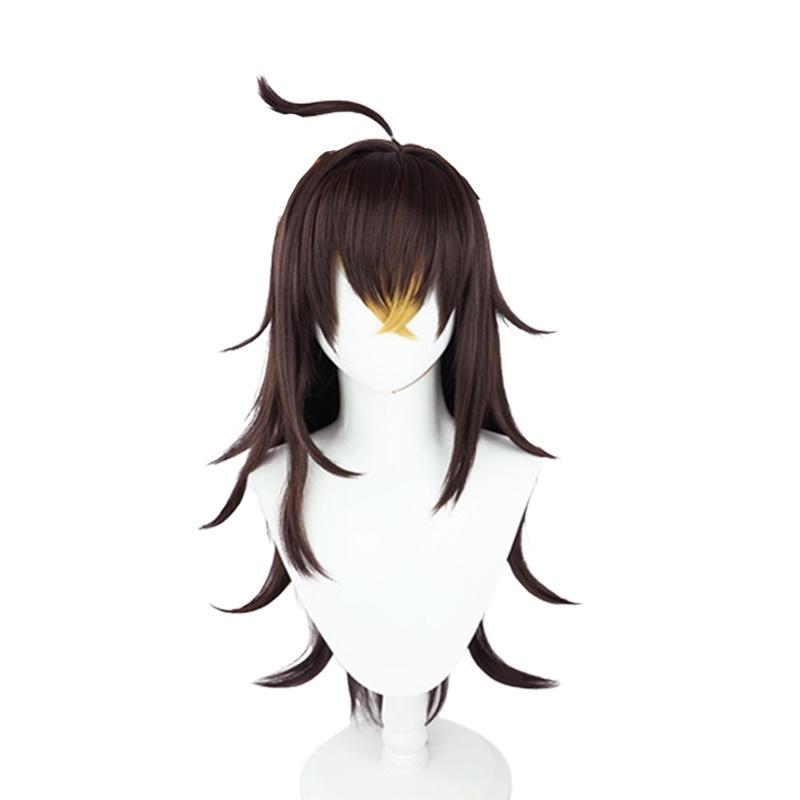 Genshin Impact Dehya Heat-resistant Synthetic Silk Fiber Adult Wig