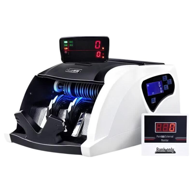 Weirong WR-X8 Умный голосовой двухэкранный счетчик банкнот CN вилка (адаптер в комплекте)