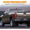 Third 3Rd Brake Light For 2007-2013 Chevy Silverado/GMC Sierra 1500 2500HD 3500HD, LED High Mount Stop Light, Rear Center Cab Roof Tail Cargo Lamp