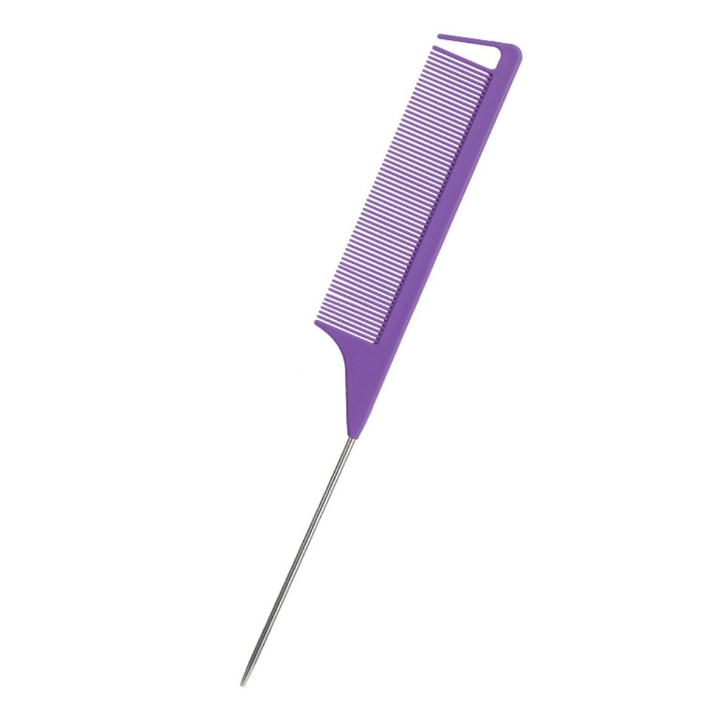 Расческа для укладки волос с тонкими зубцами и острым хвостом, антистатическая профессиональная расческа для волос, парикмахерская