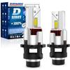 SUPAREE D4R LED Headlight Vehicle Inspection Compatible with Pocket Explosive Light D4R LED Shade No Wiring 6500K White DC12V Genuine HID Replacement