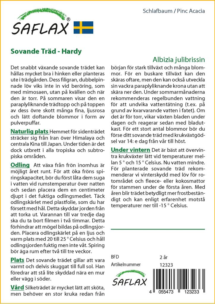 SAFLAX Pinc Acacia - 50 семян - Albizia julibrissin