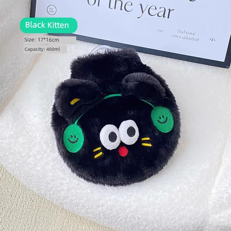 Cute Bear Hot Water Injection Bag Charging Explosion-Proof Female Warm Belly Hand Warmer Hot-Water Bag Heating Pad Irrigation