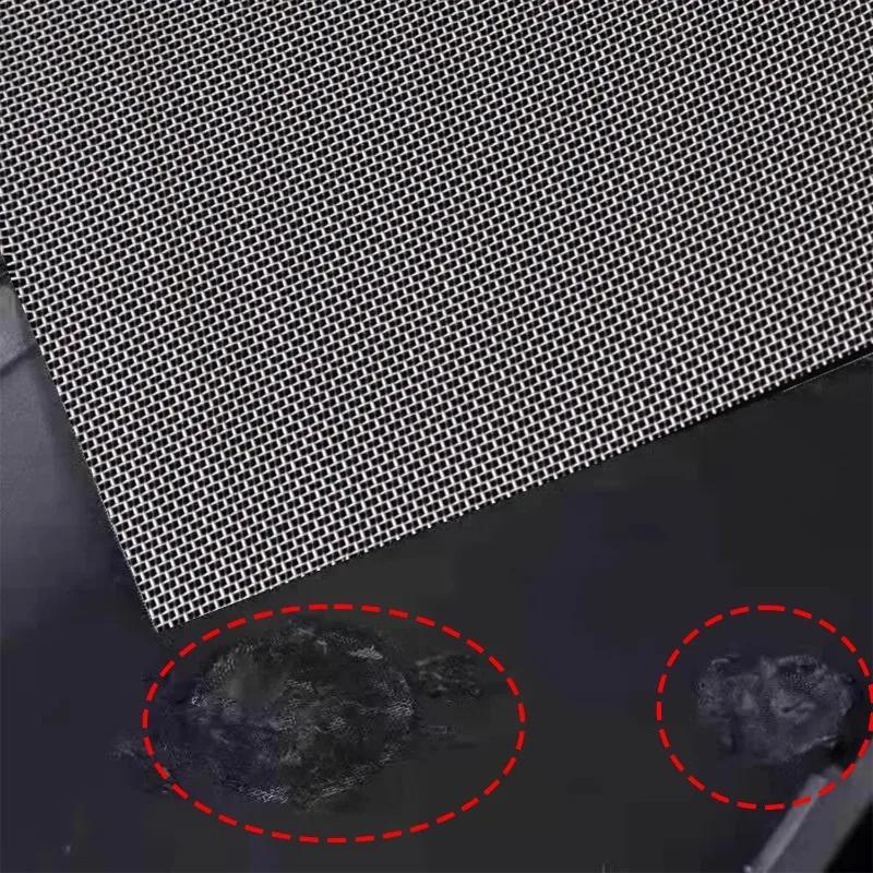 Автомобильный бампер Нержавеющая сталь Ремонтная сетка Пластиковая сетка для ремонта трещин Сварочная сетка Инструменты для бампера Кузова Капота Вентиляционных отверстий 15x20см