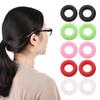 Hook Grips Eyeglasses  Silicone Grips Round Glasses Ear Hooks Sports Temple Tips Eyeglass Holder