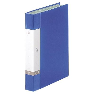 LIHIT LAB Папка-книга для документов A4 60 карманов Синий G3203-8