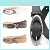 Женский Модный Повседневный Кожаный Ремень С Пряжкой из Сплава Для Джинсов И Брюк