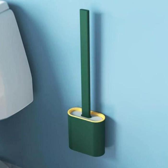 SHOP-STORY - TOILET BRUSH GREEN : Ultra Hygienic Flexible Silicone Toilet Brush - Green
