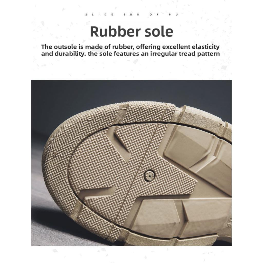 Зимняя рабочая обувь Мужские высокие зимние ботинки Универсальные повседневные ботинки Мартин с плюшевыми теплыми хлопковыми туфлями Рабочая обувь