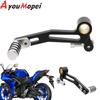 Педаль переключения передач Рычаг переключения передач Для YAMAHA MT03 MT25 YZF R3 R25 2015-2024 MT 03 Аксессуары для мотоциклов Регулируемая левая подножка
