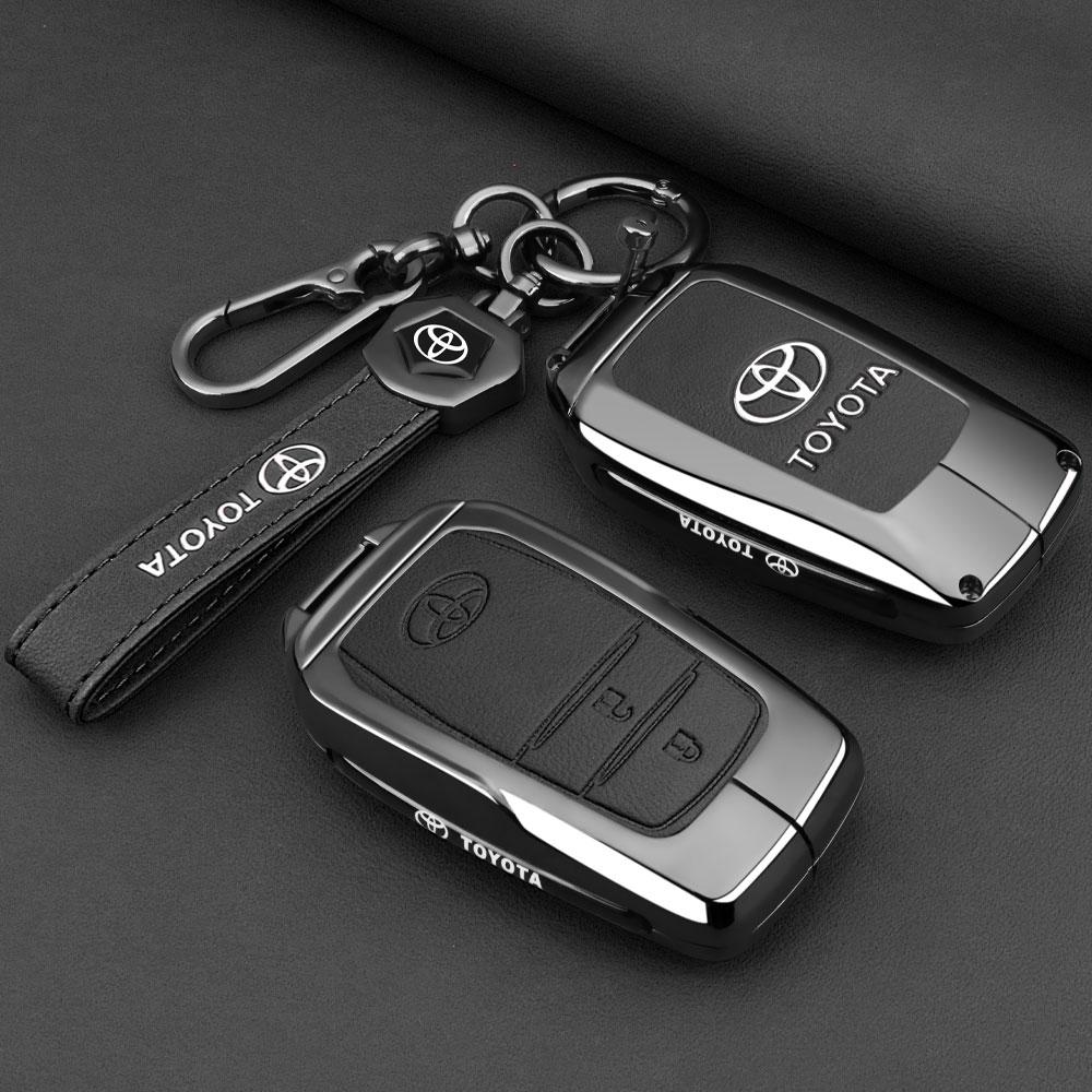 2026 Новый кожаный чехол для автомобильного ключа Toyota Для Toyota C-HR Hilux Fortuner Land Cruiser 200 Camry Corolla Crown RAV4 2023 202