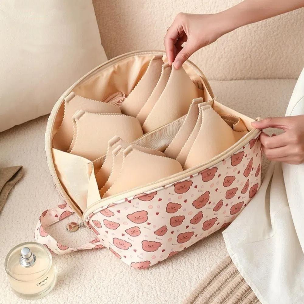 Большая вместимость Дорожный органайзер для бюстгальтеров Сортировка носков Разделитель для трусов Сумочка для интимной одежды