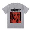 Britney Spears Metal Rock Graphic T-shirt Women Fashion Hip Hop T Shirts Harajuku Vintage Short Sleeve Tee Shirt