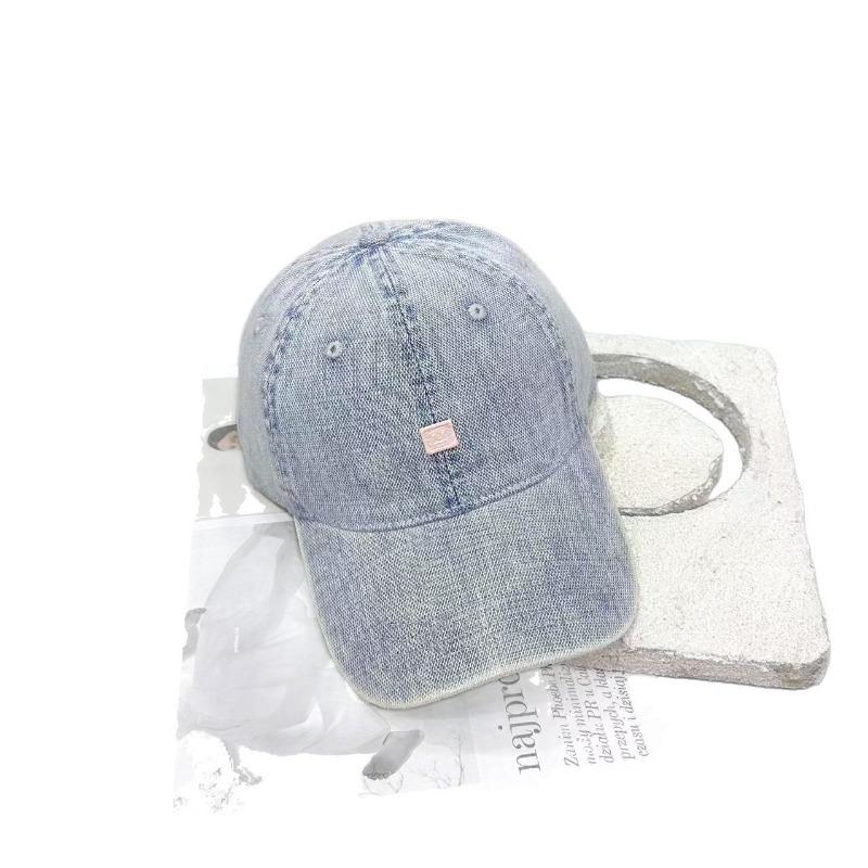 Correct Embroidery Smiley Face~ Embroidery Square Baseball Cap Children Casual Simple Couple Cap Men