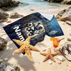 Custom Name Personalized 1860 Munchen football club Print Beach Towel, for Trip Camping Beach Party Home Decor, Birthday Gift for Family & Friends