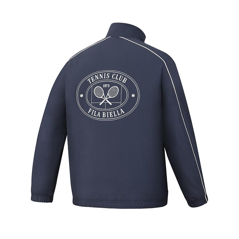 Fila Теннис Минималистичный Классический Ретро Спортивный Повседневный Удобный Теплый Свободный Хлопковый Пиджак Мужские пиджаки A11M613901F-BU