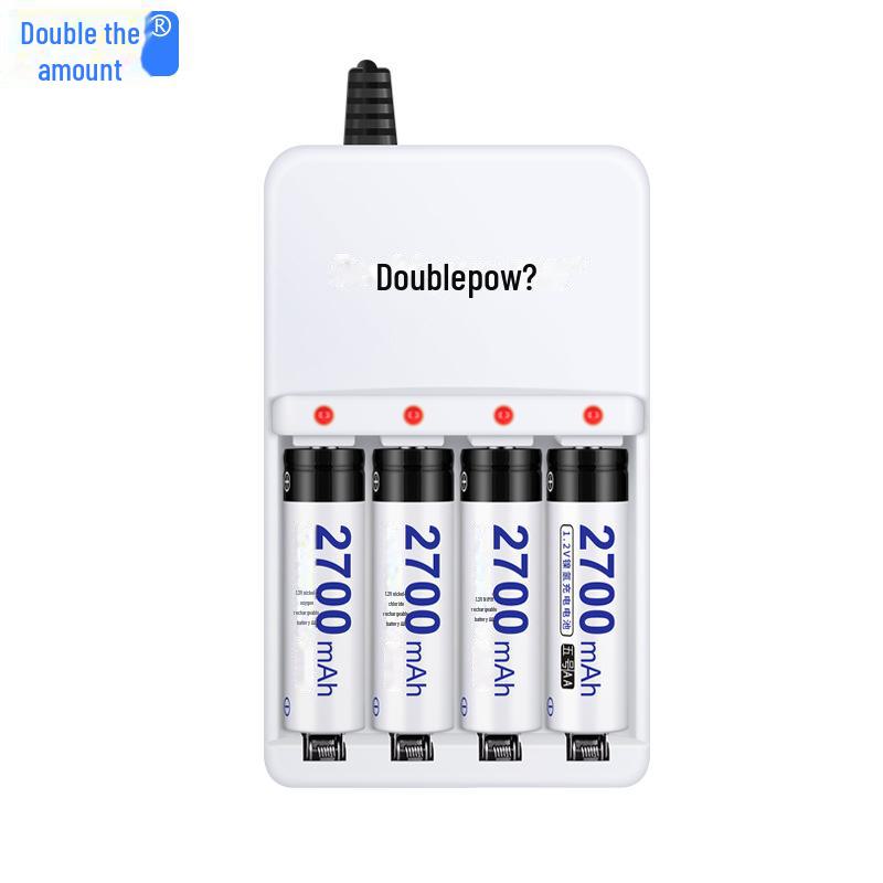 5-й комплект зарядного устройства для аккумулятора: В комплект входит интеллектуальное зарядное устройство и 4 аккумуляторные батареи.