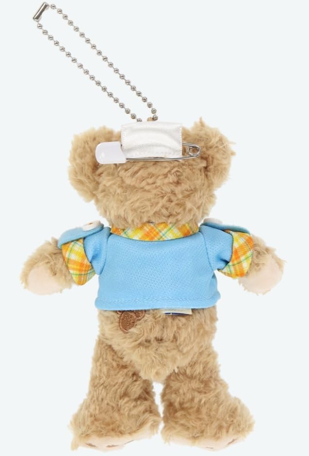 Плюшевый значок Даффи Замечательная дружба Эксклюзив Токийского Дисней Резорта Сувенирный подарок Даффи и друзья