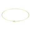 316L Stainless Steel Heart Round Adjustable Collar Women's Necklace Simple Open Neck Metal Jewellery Accessories: VL534 VL535