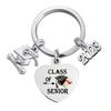 Graduation Gift Keychain Rings Key Holder Decorated Creative Accessories