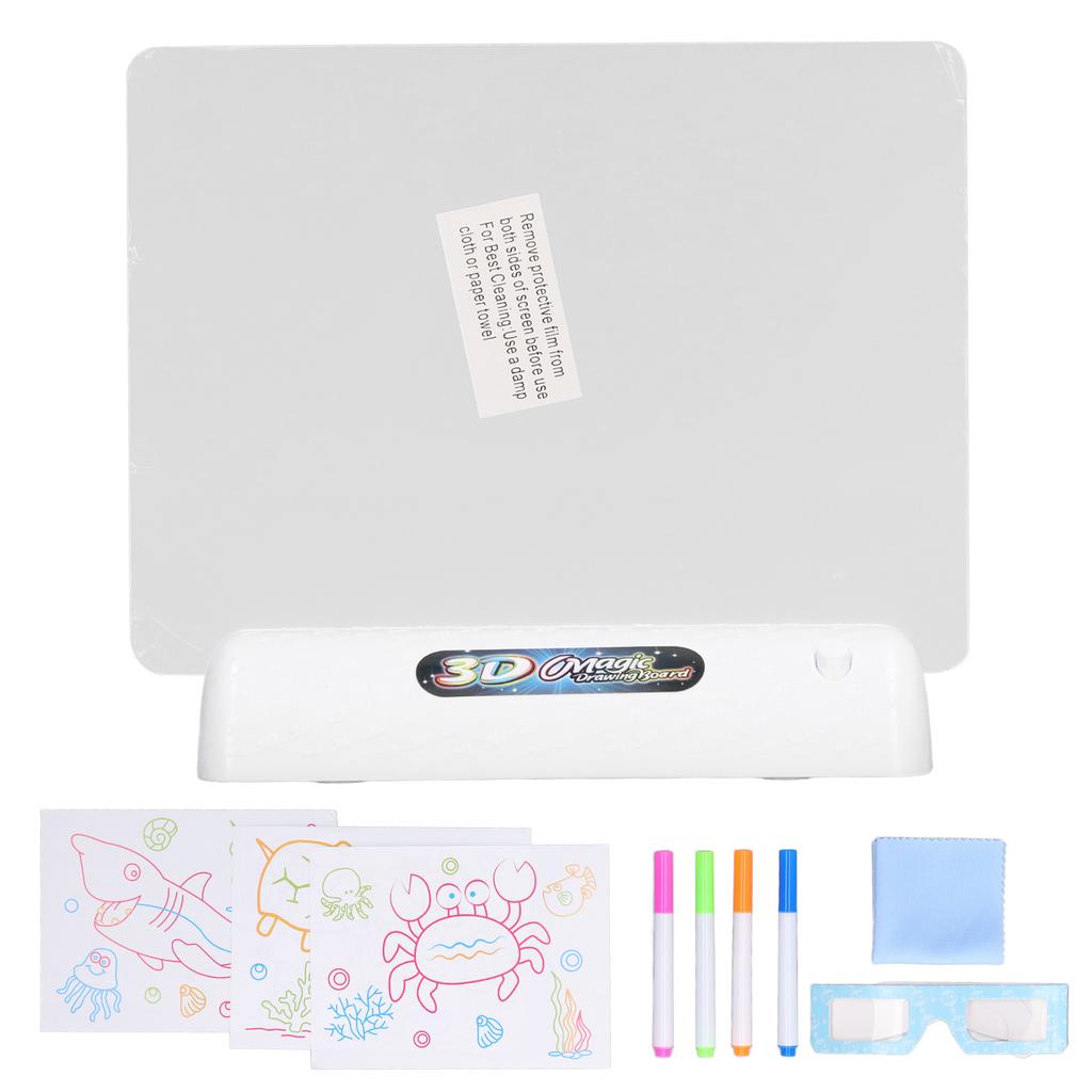 Ultimate Light Board DIY 3D Luminous Colorful Doodle Light Board for Kids Children Ocean