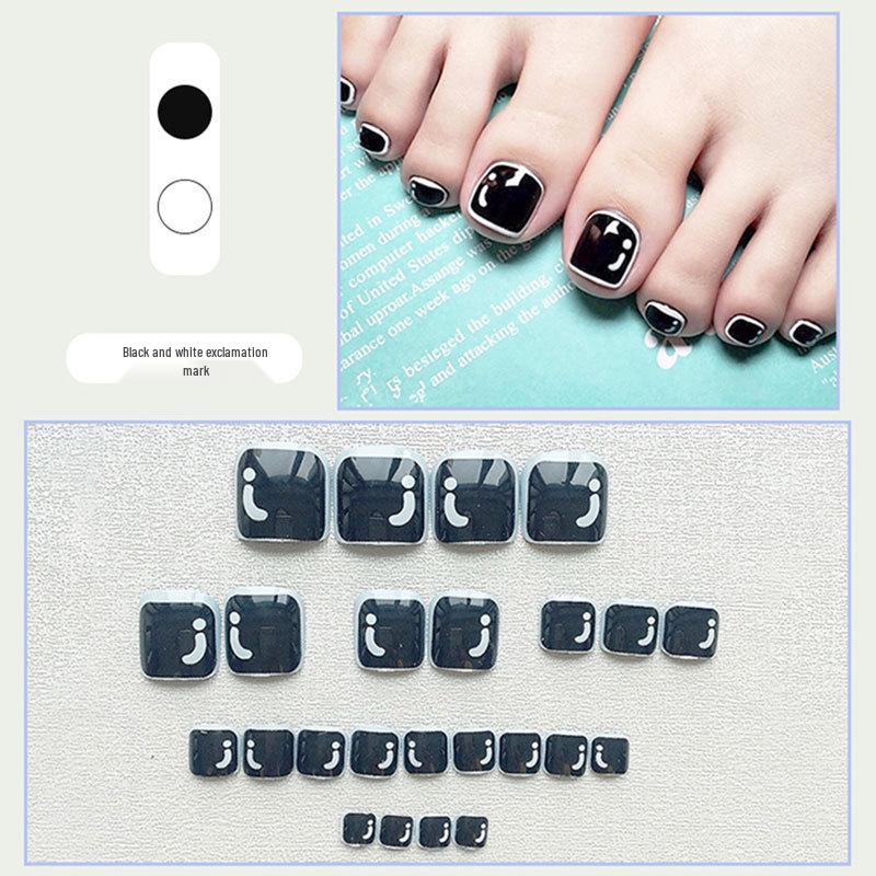 Press-On Toenail Art: Finished Nail Pieces and Wearable Patches