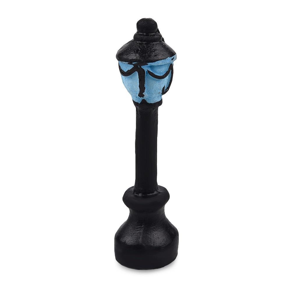 Retro Mini Street Lamp Miniature Garden Ornament Streetlight Figurines Fairy Garden Decoration Resin Craft Micro Landscaping