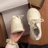 Little White Shoes Women's Versatile Spring 2025 New Korean Version Versatile Popular Sports Shoes Casual Thick-soled Heightening Board Shoes