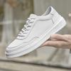 Fashion Classic White Sneakers for Men Comfort Genuine Leather Sneakers Skateboarding Sports Shoes Men Trainers Men White Shoes