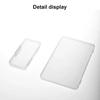 Transparent Disposable Face Masks Case Card Storage Box Dust-Proof Card Pack Business Card Finishing Box Battery Storage Box