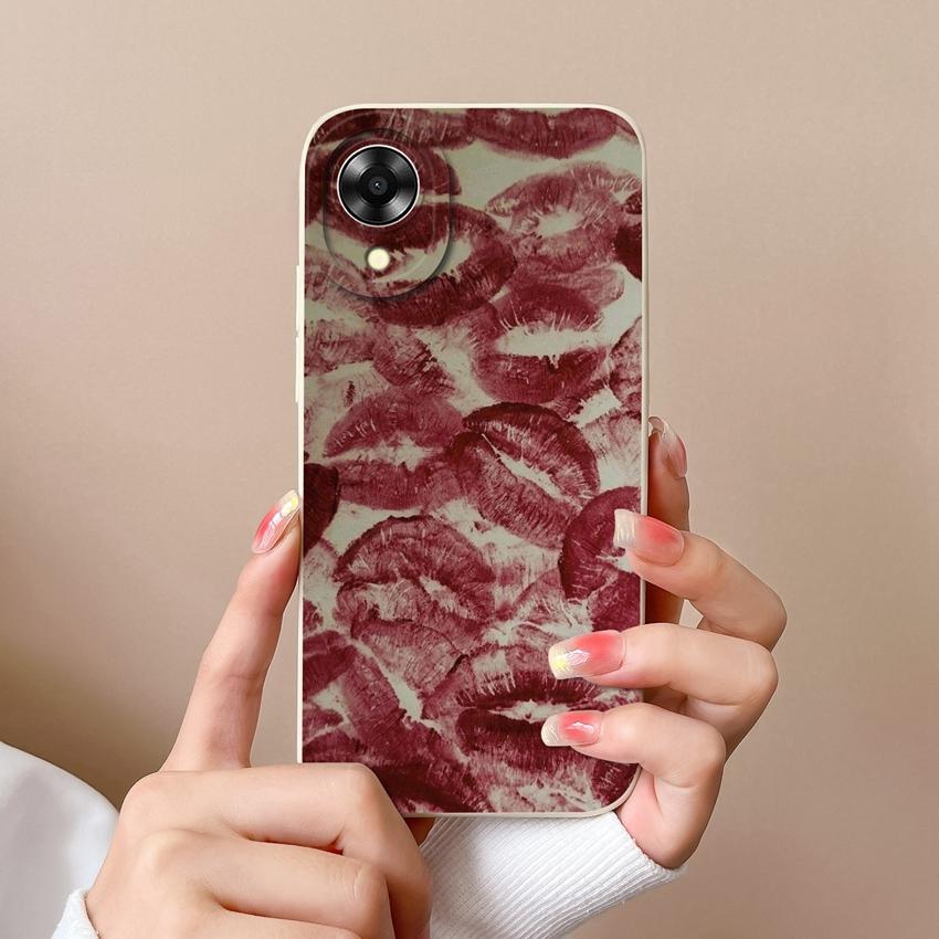 Для Oppo A17k A16k A17 A16 A15 A12 A31 A33 A35 A36 A37 A52 A53s A54 A55 Чехол для телефона Игривый узор для мальчика и девочки Модная оболочка для Oppo Силиконовая задняя крышка