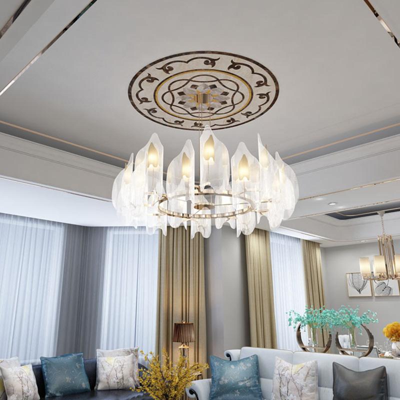 1 шт. паркетные обои из ПВХ, круглые настенные наклейки, водонепроницаемые настенные наклейки, самоклеящиеся, для гостиной, потолочные светильники, декоративные