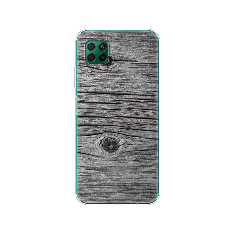 Case For Huawei P40 Lite E P40 Pro P Smart 2020 Cover For Huawei Y5P Y6P Y7P Y8P Y6S Y8S Y9S NOVA 5T Case Texture Wood Style