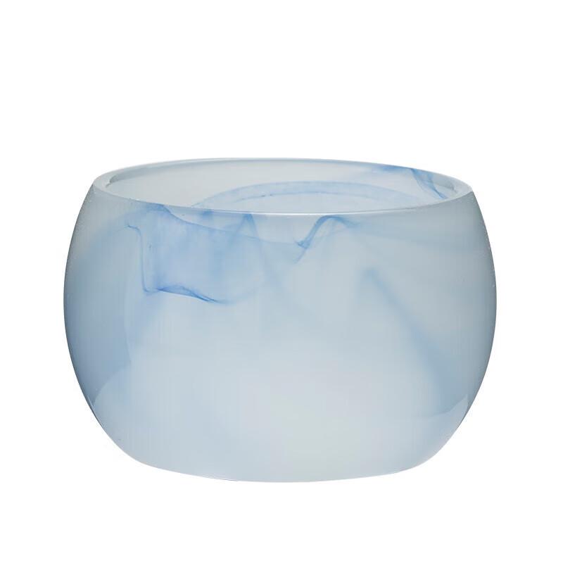 Chaxun Ink-Wash Glass Tea Cup