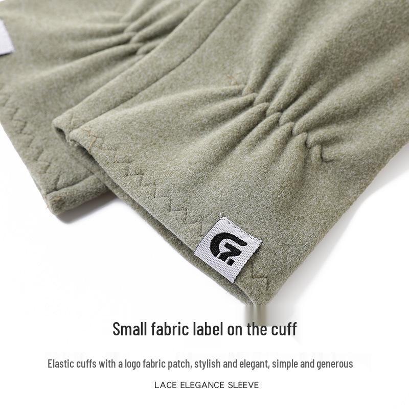 Женские сезонные бархатные перчатки с сенсорным экраном: Тонкие весенние/осенние, Теплые зимние, Противоскользящие, Эластичные, Приятные для кожи.