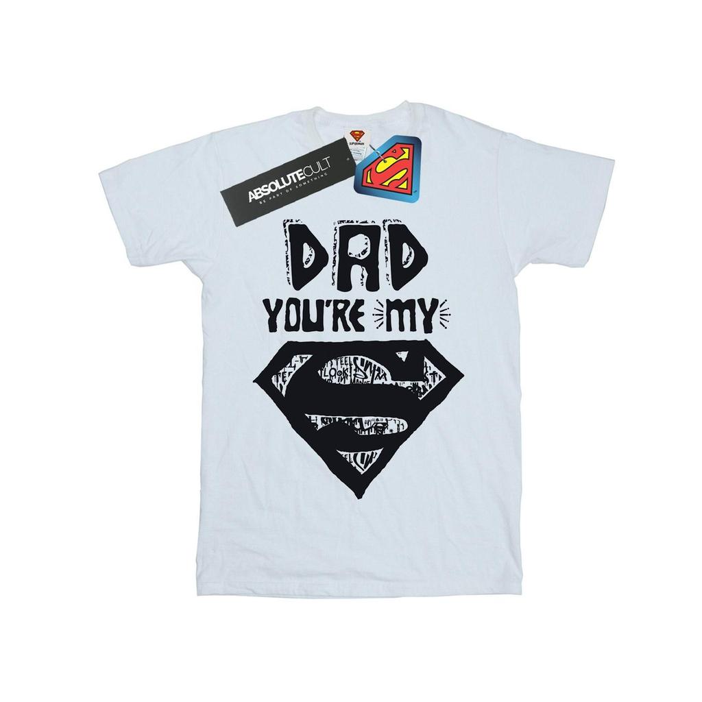 DC Comics Boys Superman Super Dad T-Shirt