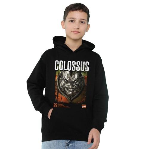 X-Men Childrens/Kids Info Colossus Pull Over Hoodie