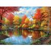 New DIY 5D Diamond Painting Scenic Lake Diamond Embroidery Scenery Cross Stitch Full Round Drill Mosaic Home Decor Gift